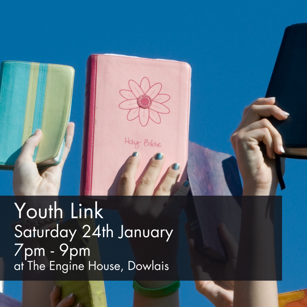 Youth Link Saturday 24th January 7pm - 9pm at The Engine House, Dowlais