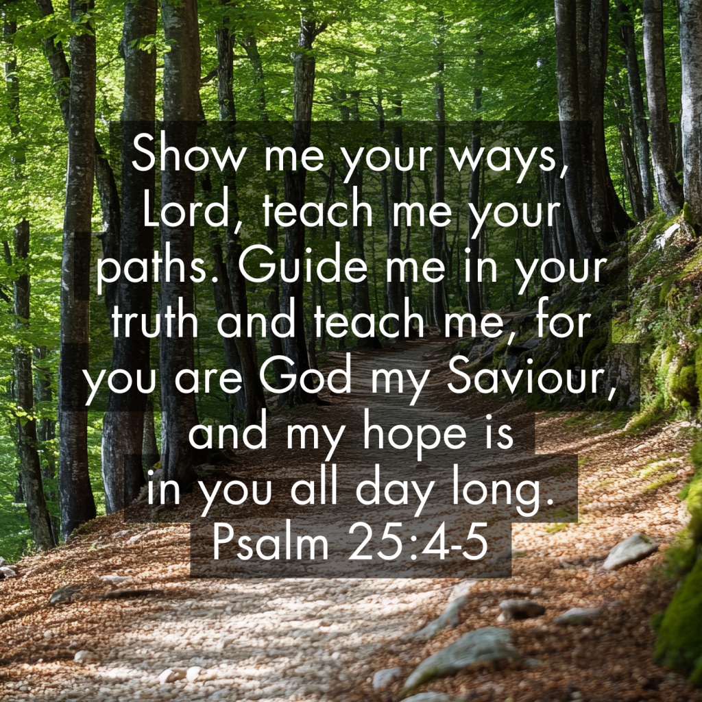 Psalm 25:4-5